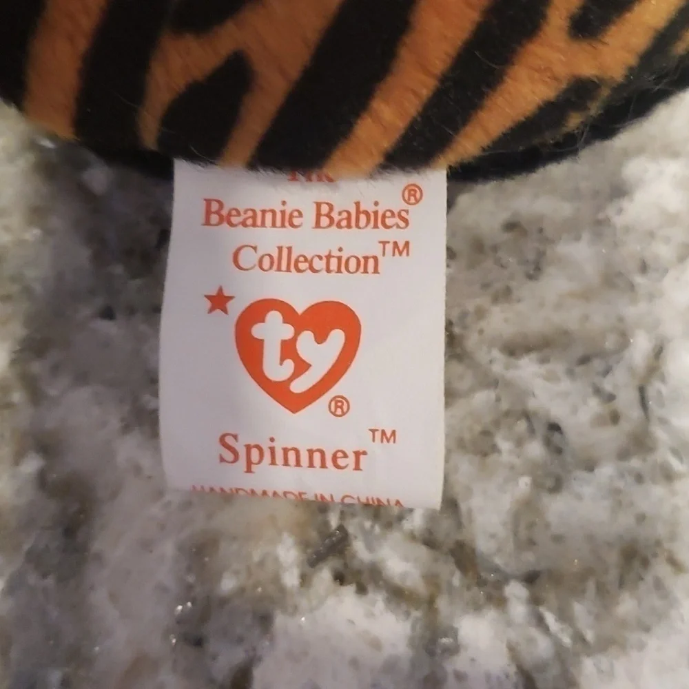 TY Beanie Babies Spinner the spider 1996